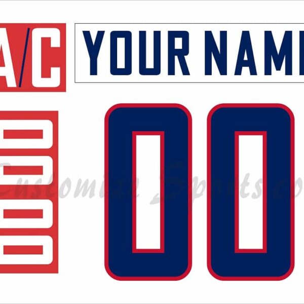 IIHF Team Russia Customized Number Kit for 2014 Winter Olympic Sochi Away Hockey Jersey