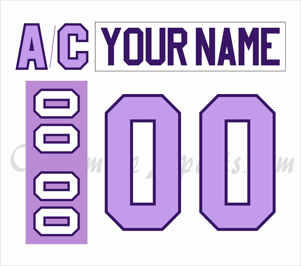 Chicago Blackhawks Customized Number Kit For 2022-2023 HFC Jersey