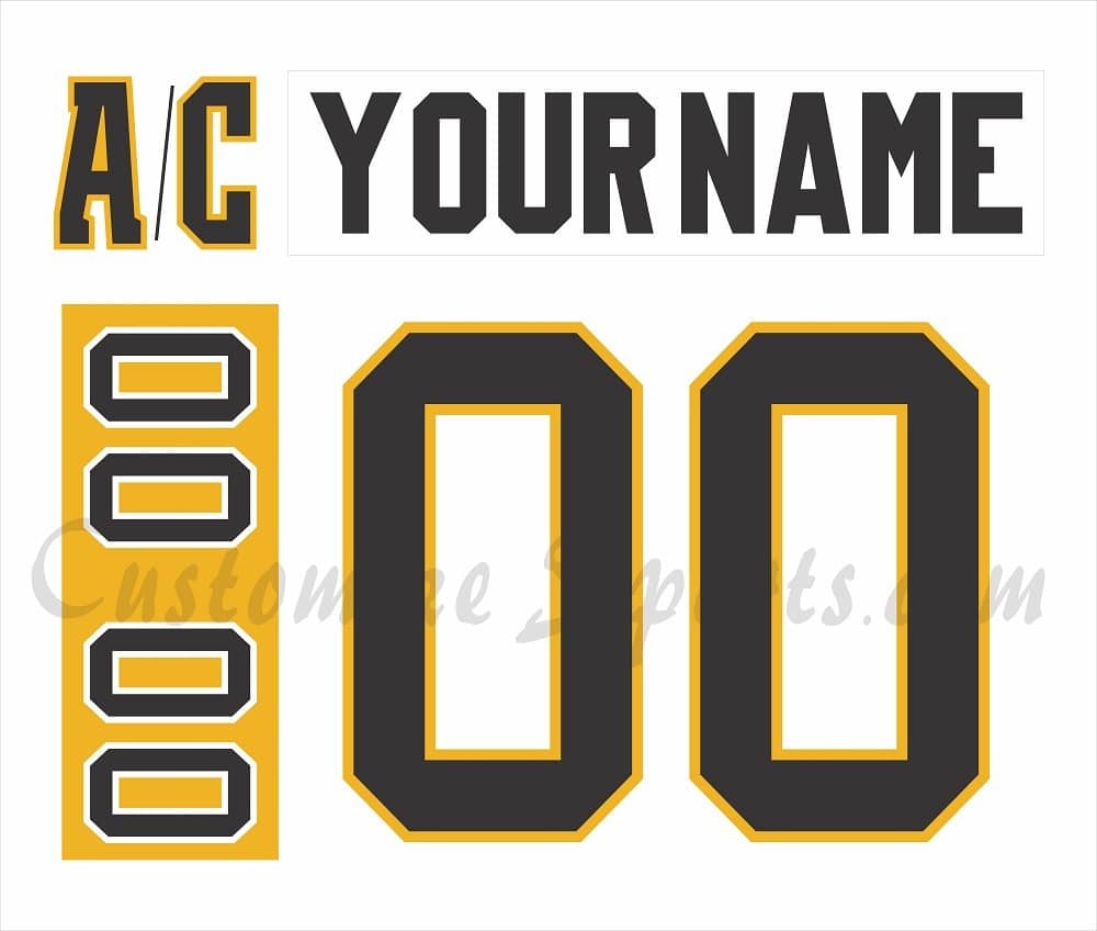 Kingston Frontenacs Customized Number Kit For 2017-2022 White Jersey