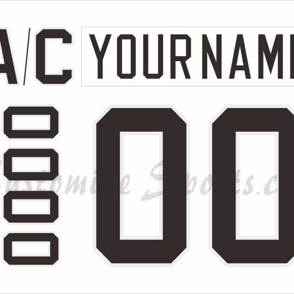 NCAA Northeastern Huskies Customized Number Kit For 2019 White Hockey Jersey