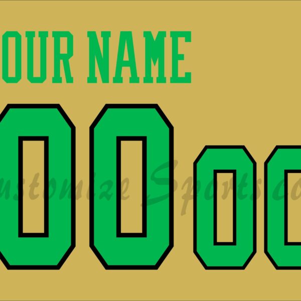 NCAA Notre Dame Customized Number Kit For 2014-2015 Basketball Jersey