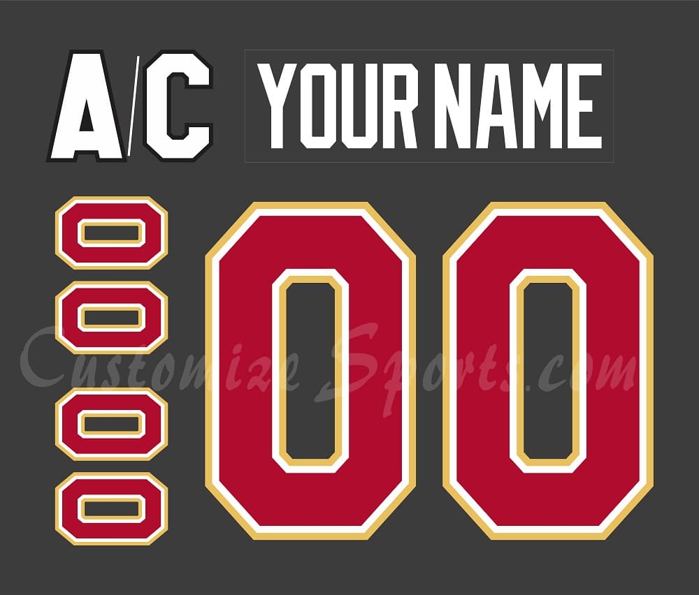 Revelstoke Grizzlies Customized Number Kit For 2022-Present Black Jersey