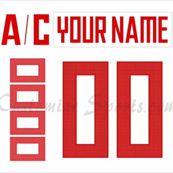 WCH Team Russia Customized Number Kit for 2016 White Jersey