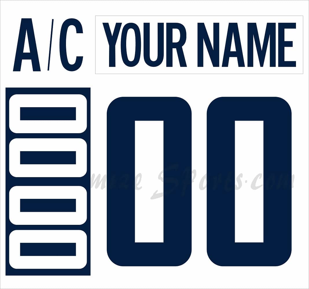 Washington Capitals Customized Number Kit For 2023 Stadium Series Jersey