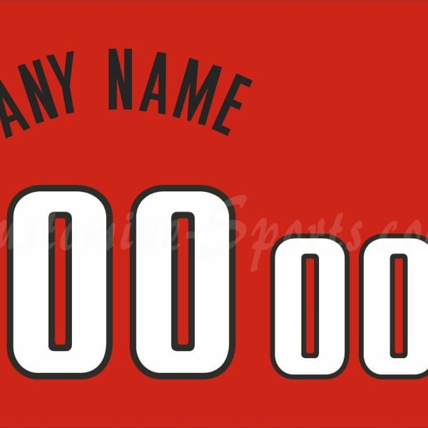 NCAA university of Nevada Las Vegas Customized Number Kit for 2013 Red Jersey