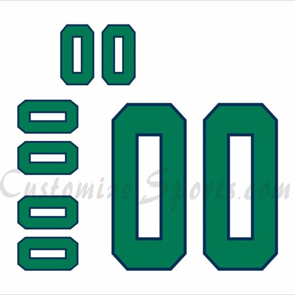 NCAA Endicott College Customized Number Kit For 2015-2016 White Hockey Jersey
