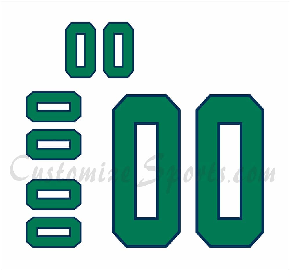 NCAA Endicott College Customized Number Kit For 2015-2016 White Hockey Jersey