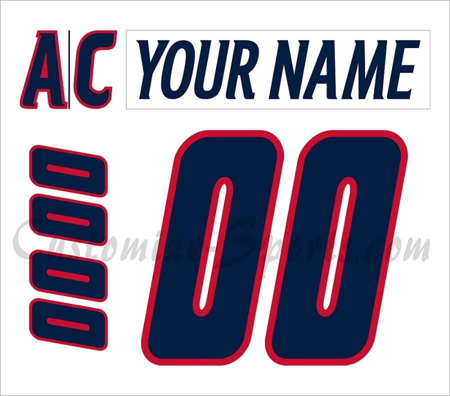 Springfield Thunderbirds Customized Number Kit for 2021-2022 White jersey