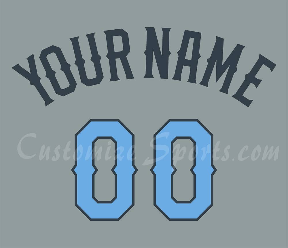 Baseball Texas Rangers Customized Number Kit For 2016 Father's Day Jersey