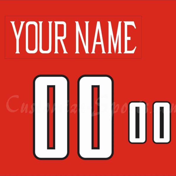 NCAA University of Texas Tech Customized Number Kit 2018-2019 Red Baseball Jersey
