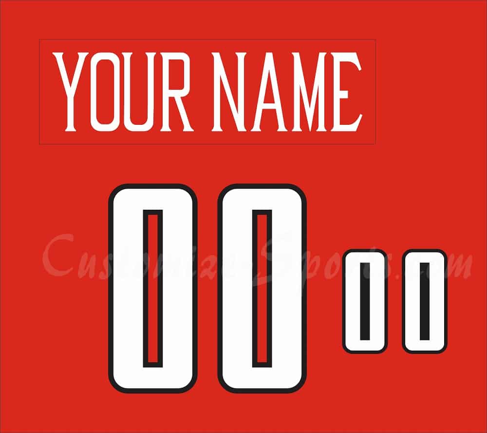NCAA University of Texas Tech Customized Number Kit 2018-2019 Red Baseball Jersey