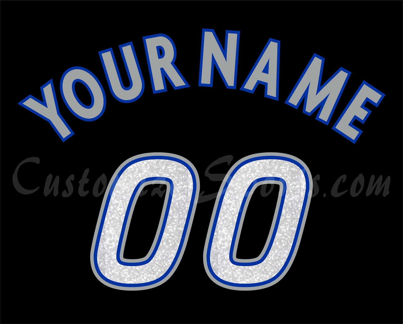 Baseball Toronto Blue Jays Customized Number Kit for 2004-2011 Alt Jersey