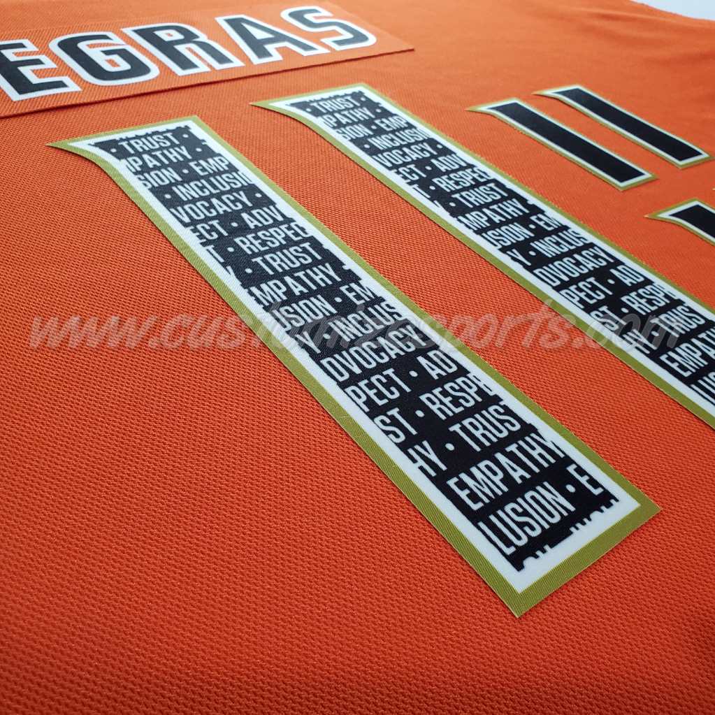 Anaheim Ducks Customized Number Kit for 2023 Orangewood Jersey - Image 5