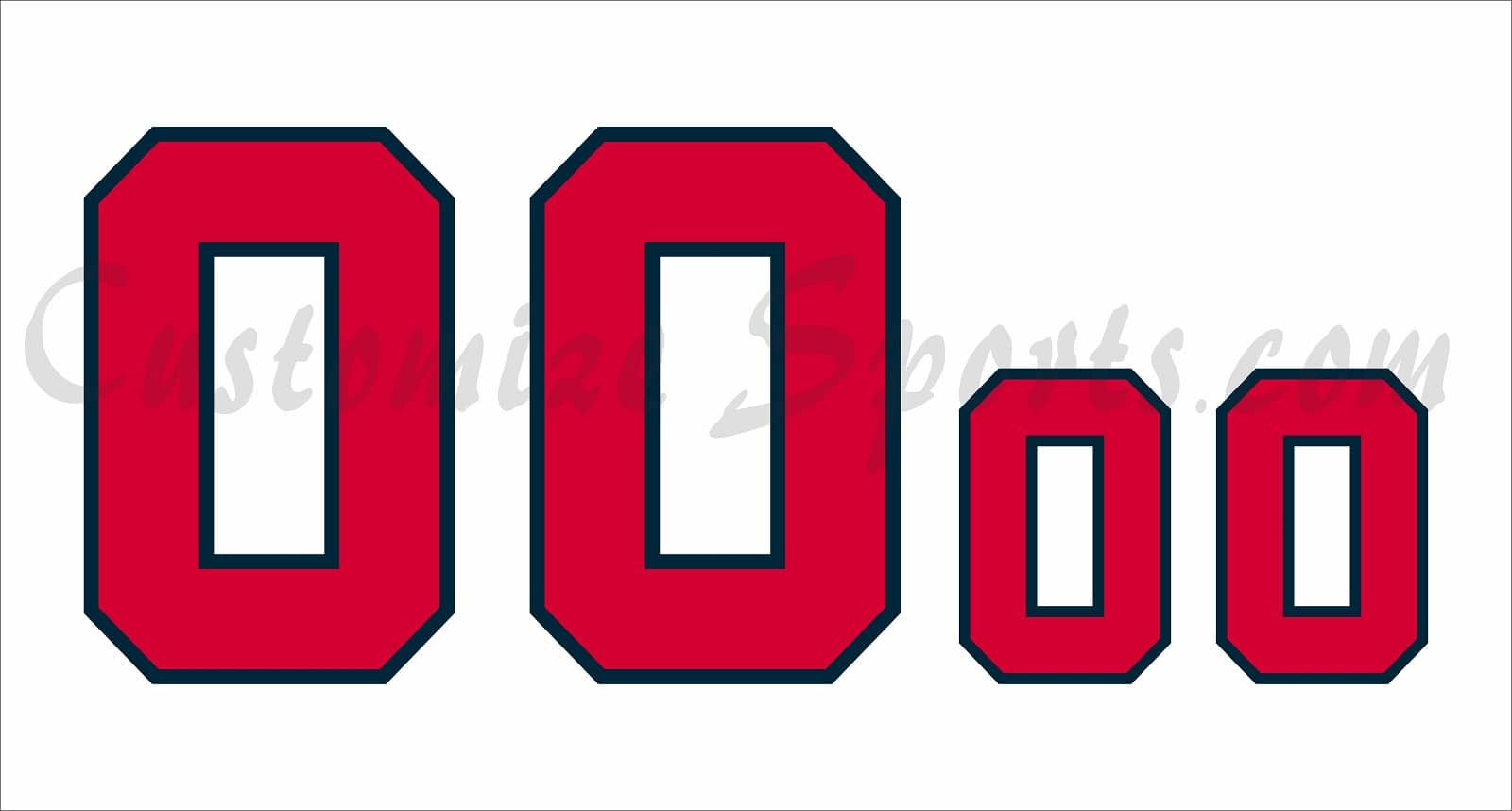 Baseball Minnesota Twins Customized Number Kit for 1974-1976 Home jersey