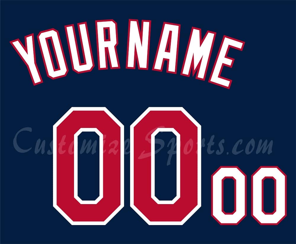 Baseball Minnesota Twins Customized Number Kit for 2011-2015 Road Alternate Jersey