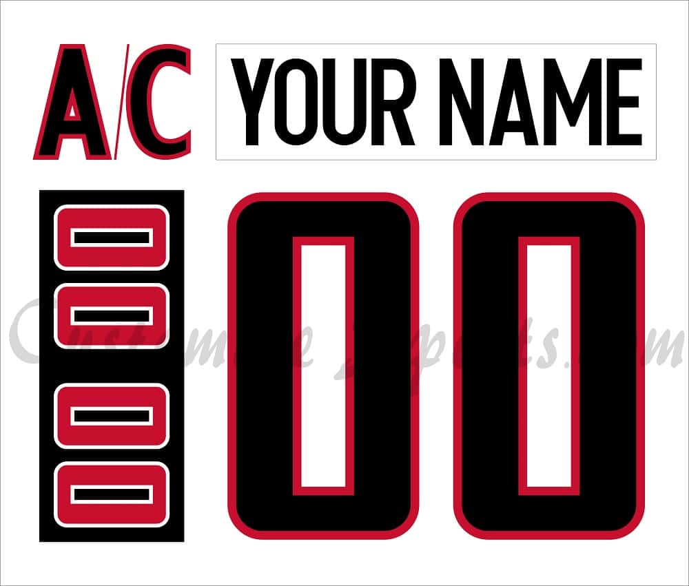 Moose Jaw Warriors Customized Number Kit For 2001-2002 White Jersey