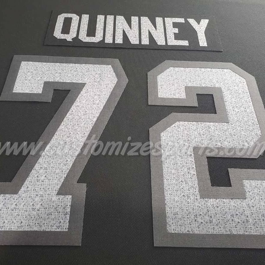 Henderson Silver Knights Customized Number Kit for 2023 Military Jersey - Image 9