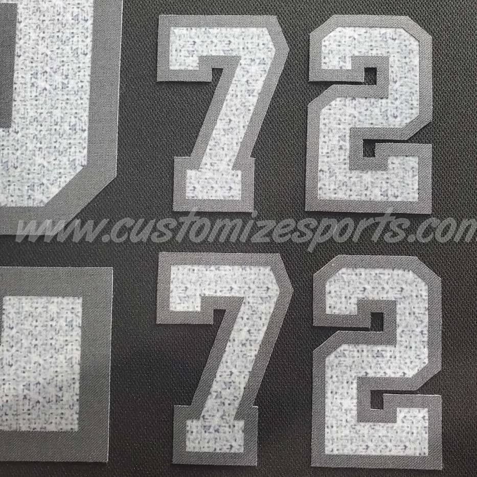 Henderson Silver Knights Customized Number Kit for 2023 Military Jersey - Image 11