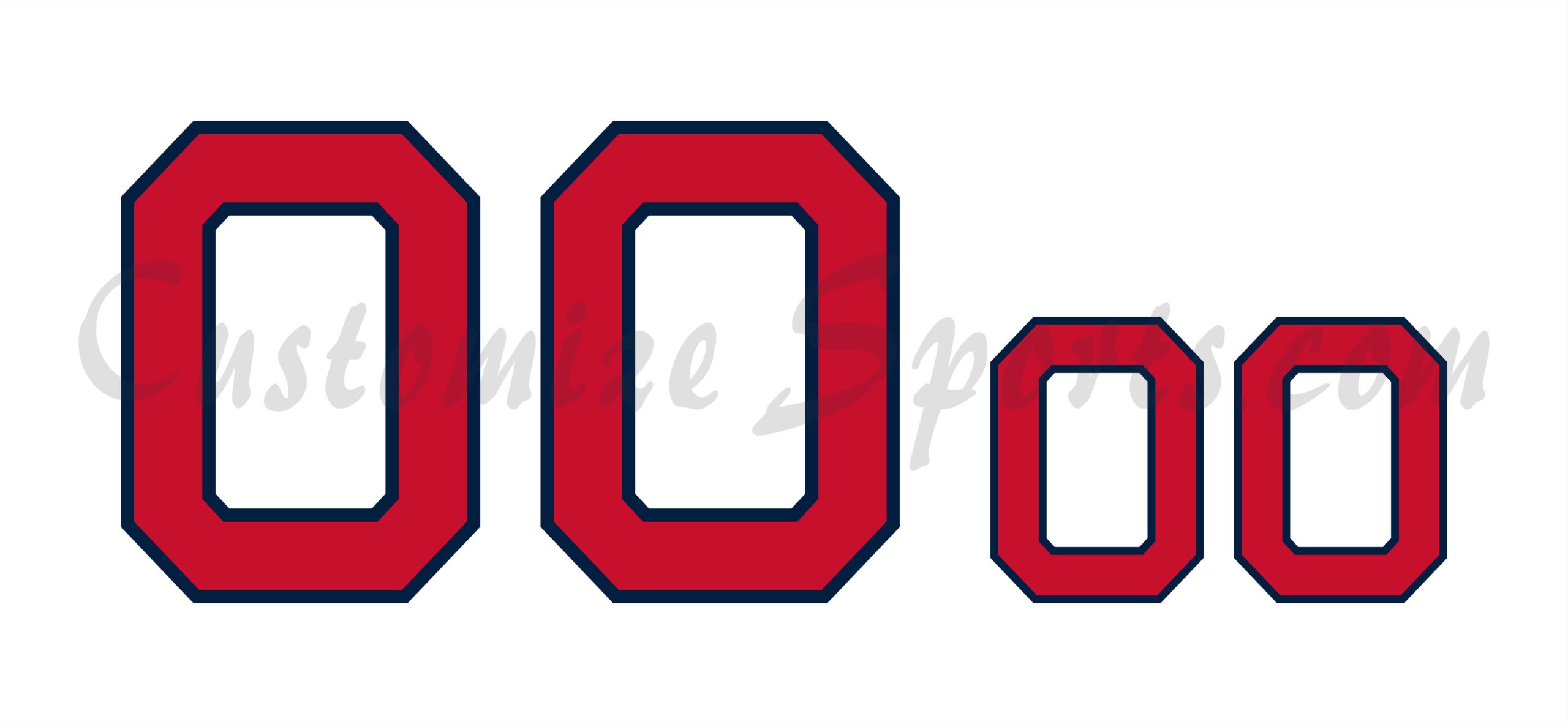 Los Angeles Angels Customized Number Kit For 1976-1977 Home Jersey