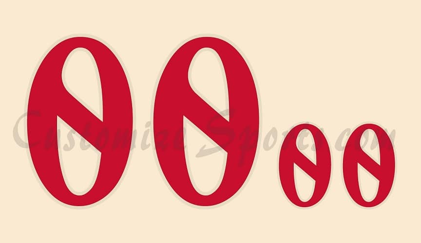 Baseball Texas Rangers Customized Number Kit For 2023 City Connect Jersey