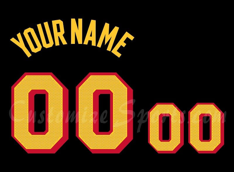 Basketball Atlanta Hawks Customized Number Kit for 2020-2023 Statement Jersey