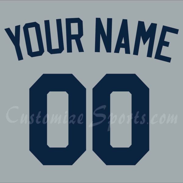 Baseball Great Britain Customized Number Kit for 2023 World Classic Road Jersey