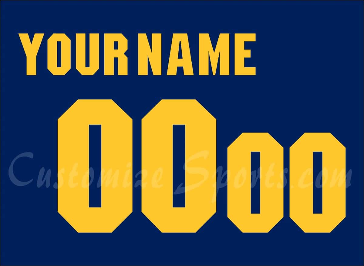 NCAA Marquette Golden Eagles Customized Number Kit for 2018-2019 Away Basketball Jersey