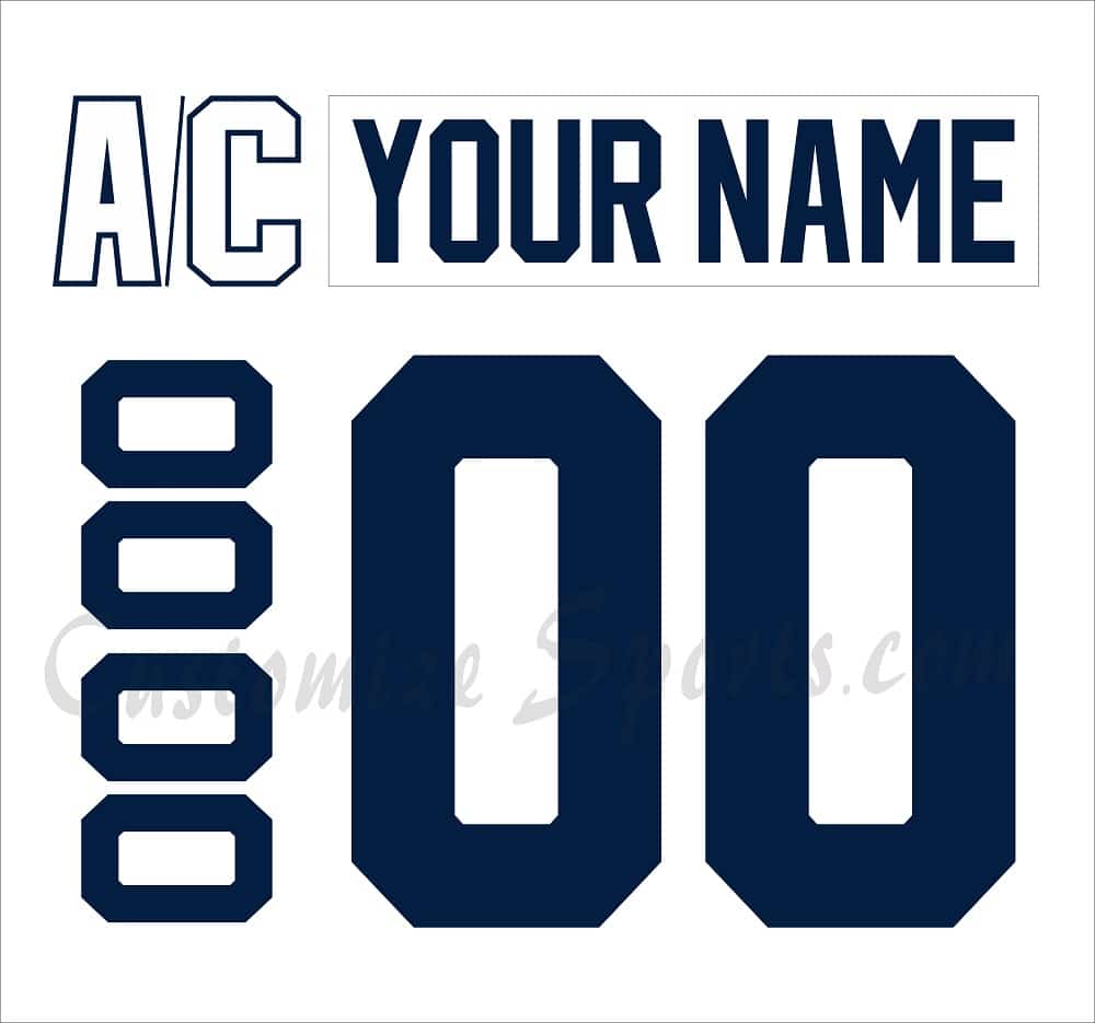 Sherbrooke Phoenix Customized Number Kit For 2022-Present White Jersey