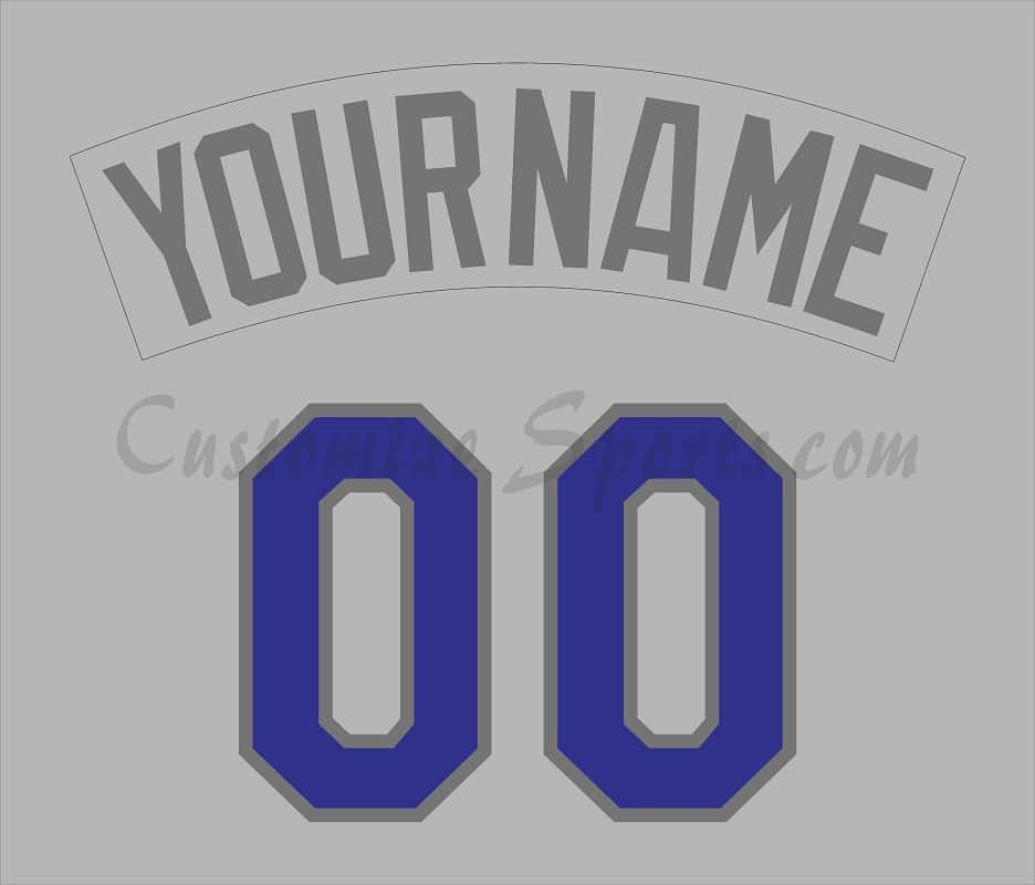 Baseball Tampa Bay Rays Customized Number Kit for 2017 Father's Day Jersey