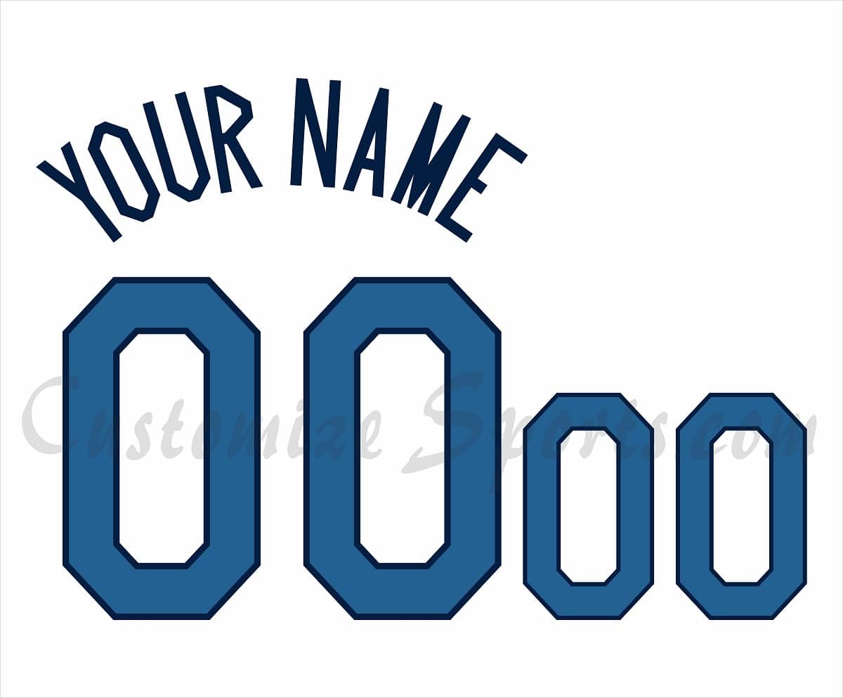 Basketball Team USA Customized Number Kit For 2019-Present Home Jersey