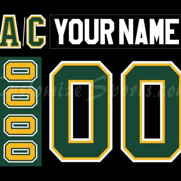 Miami Manatees Customized Number Kit for 2003-2004 Away Jersey