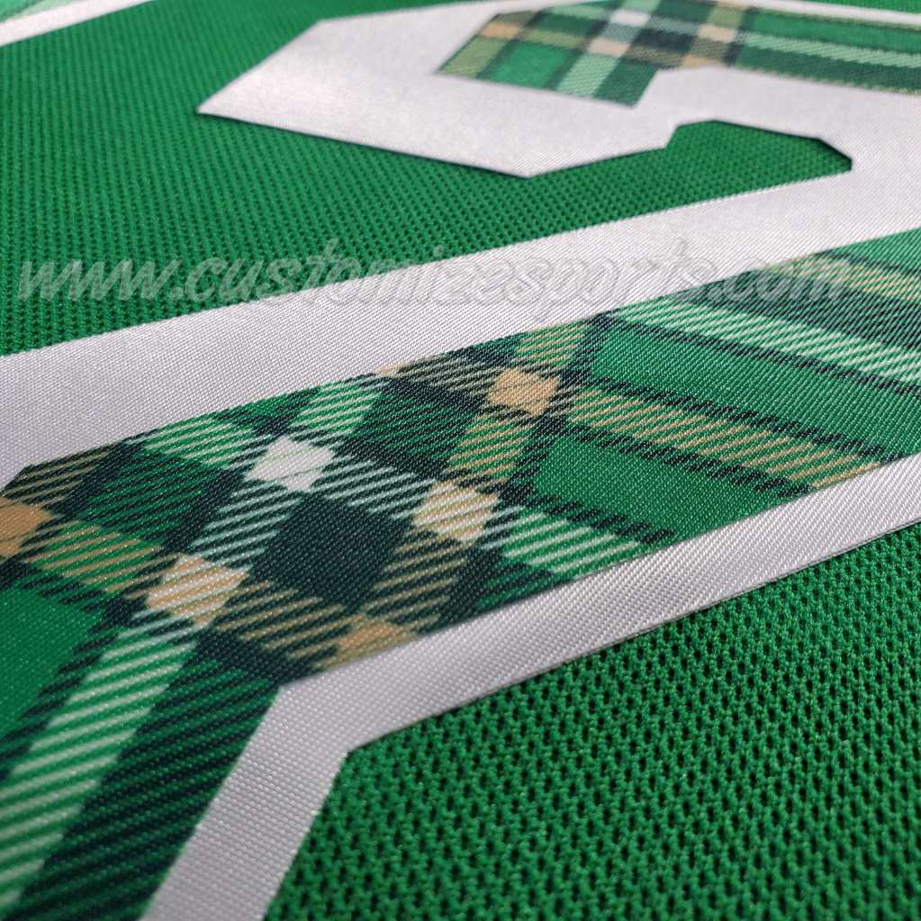 New York Rangers Customized Number Kit For St Patrick's Day 2018-2019 Jersey - Image 2