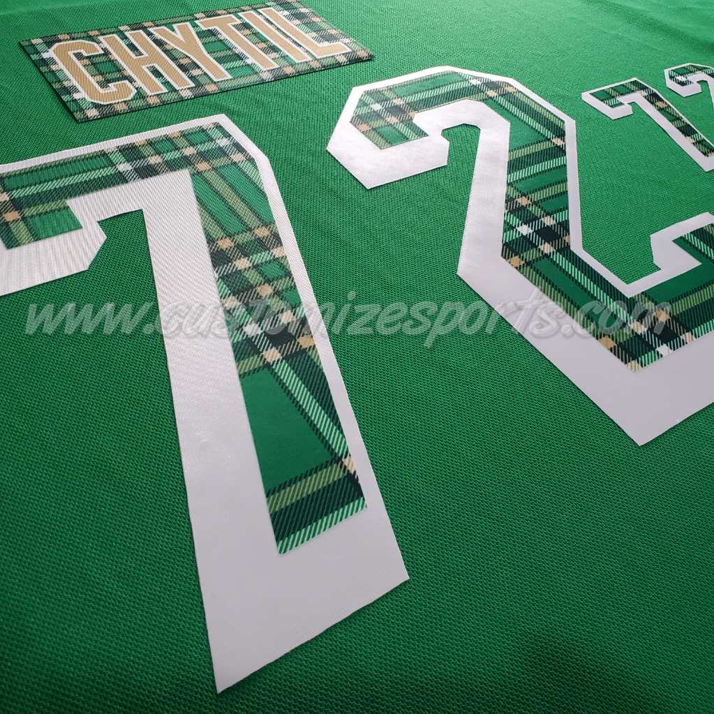 New York Rangers Customized Number Kit For St Patrick's Day 2018-2019 Jersey - Image 6