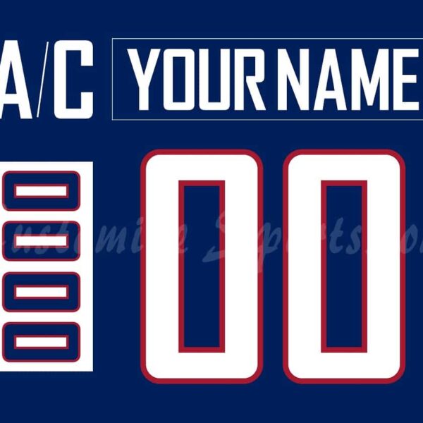 WCH Team Slovakia Customized Number Kit For 2011-2013 Away Jersey