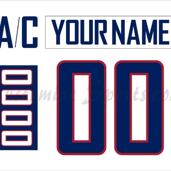 WCH Team Slovakia Customized Number Kit For 2011-2013 Home Jersey