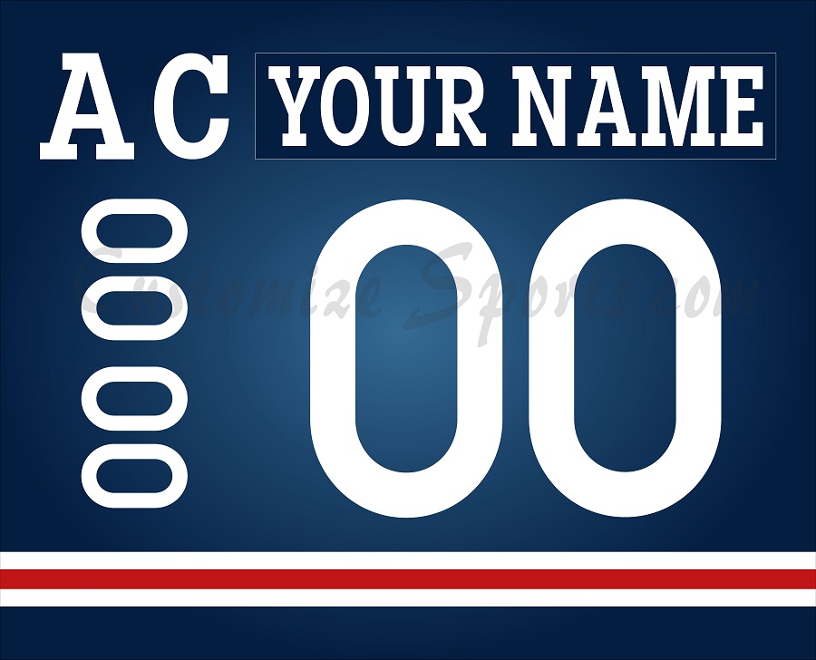 Cincinnati Cyclones Customized Number Kit for 2023 Military Appreciation Jersey