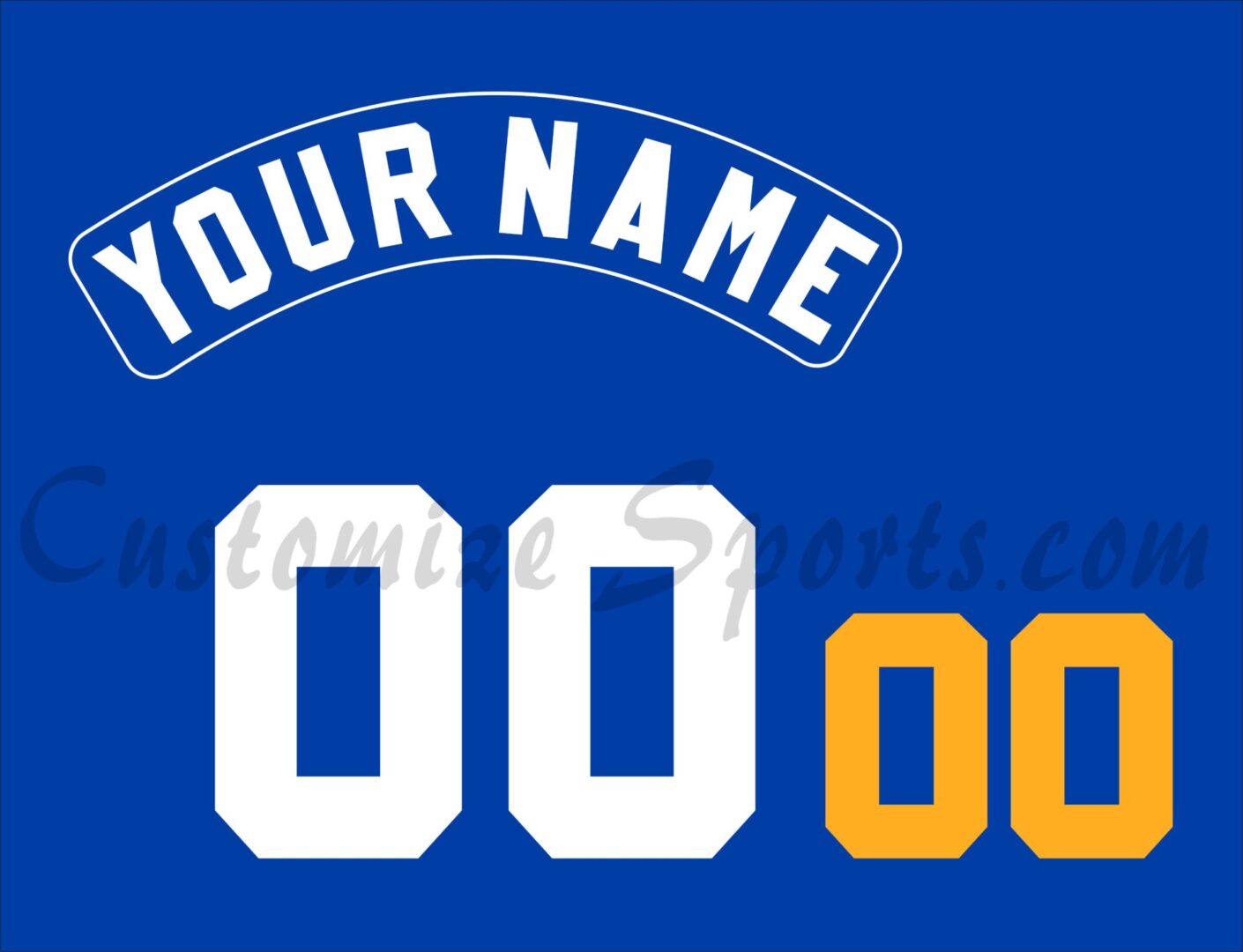 Basketball Denver Nuggets Customized Number Kit for 1975-1976 Away Jersey