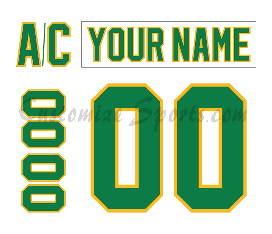 London Knights Customized Number Kit For 2019-Present Home Jersey