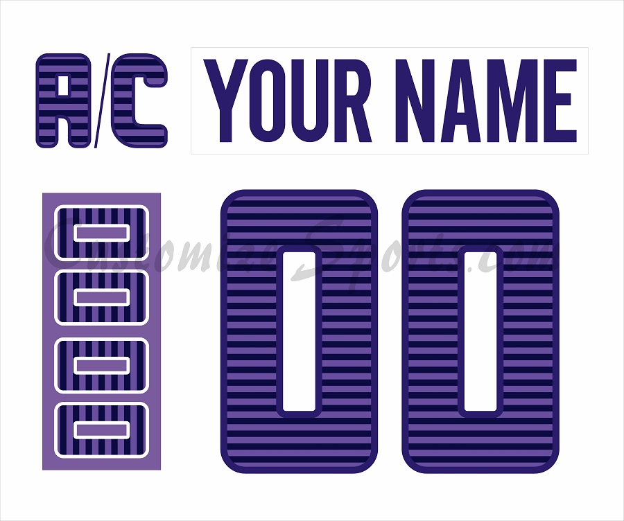 Minnesota Wild Customized Number Kit For 2023-2024 HFC Jersey