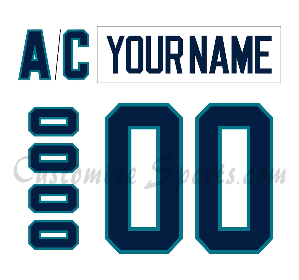 PWHL New York Customized Number Kit For 2023-2024 Away Jersey