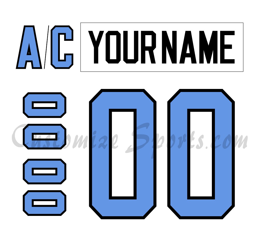 PWHL Toronto Customized Number Kit For 2023-2024 Away Jersey