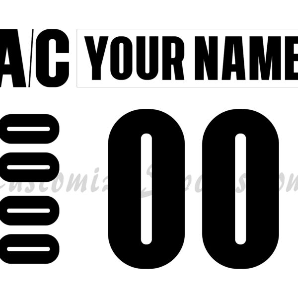 AHL All Star Customized Number Kit For 2024 North Division Jersey