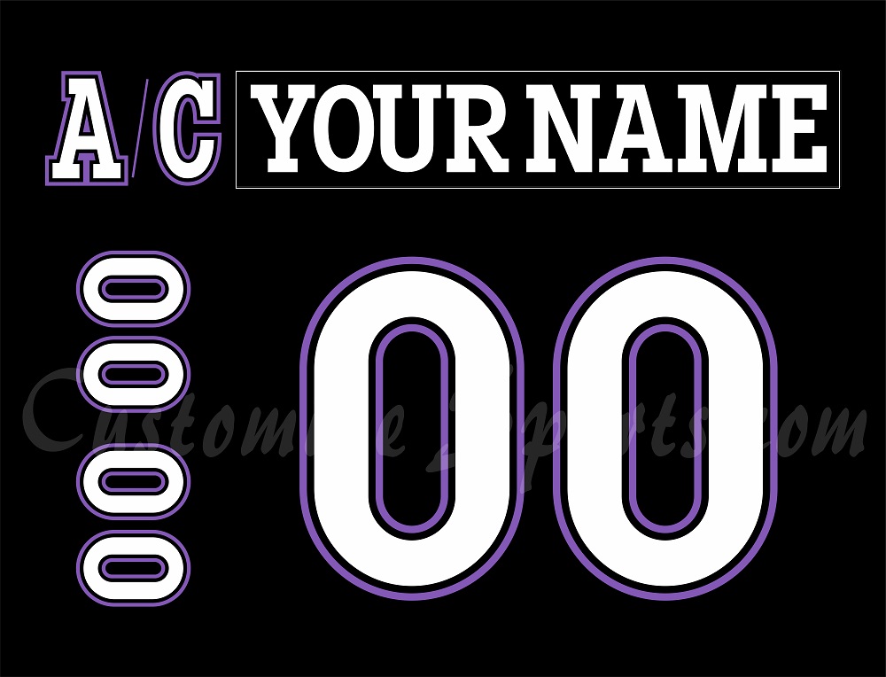 Cincinnati Cyclones Customized Number Kit for 2023 HFC Jersey