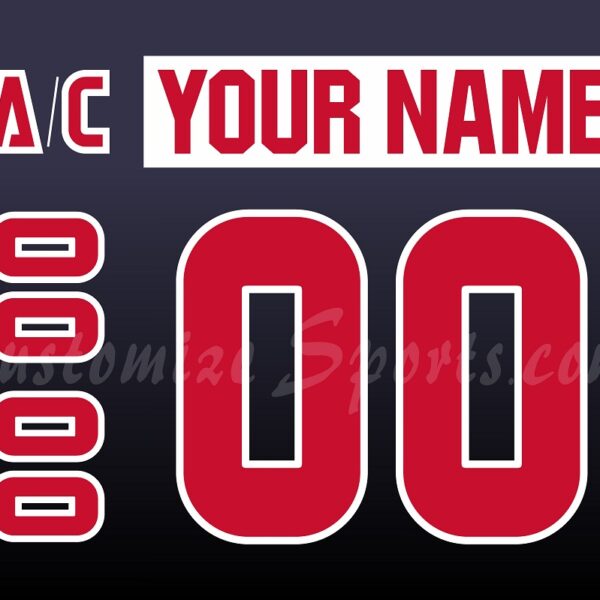 Cincinnati Cyclones Customized Number Kit for 2024 Spiderman Jersey