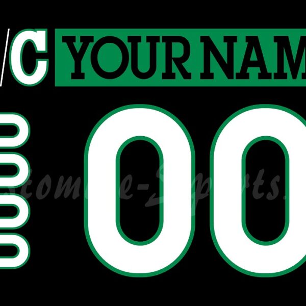 Cincinnati Cyclones Customized Number Kit for 2024 St Patrick's Day Jersey