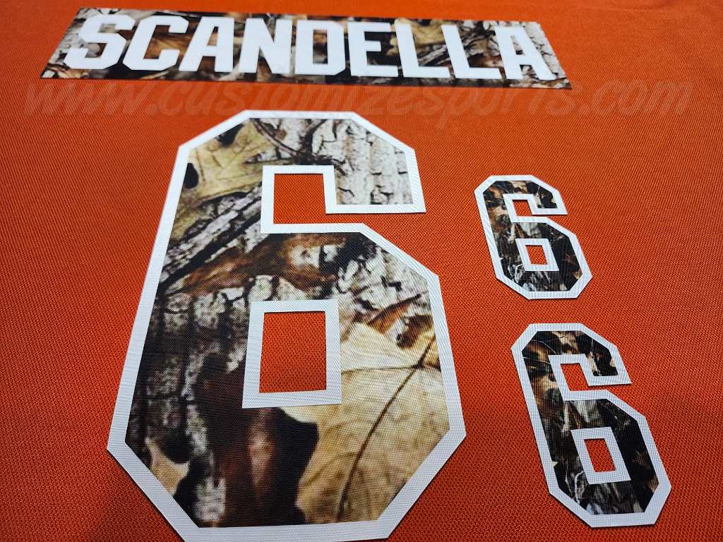 Minnesota Wild Customized Number Kit For 2016 Military Practice Jersey - Image 3