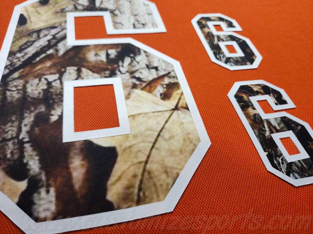 Minnesota Wild Customized Number Kit For 2016 Military Practice Jersey - Image 6