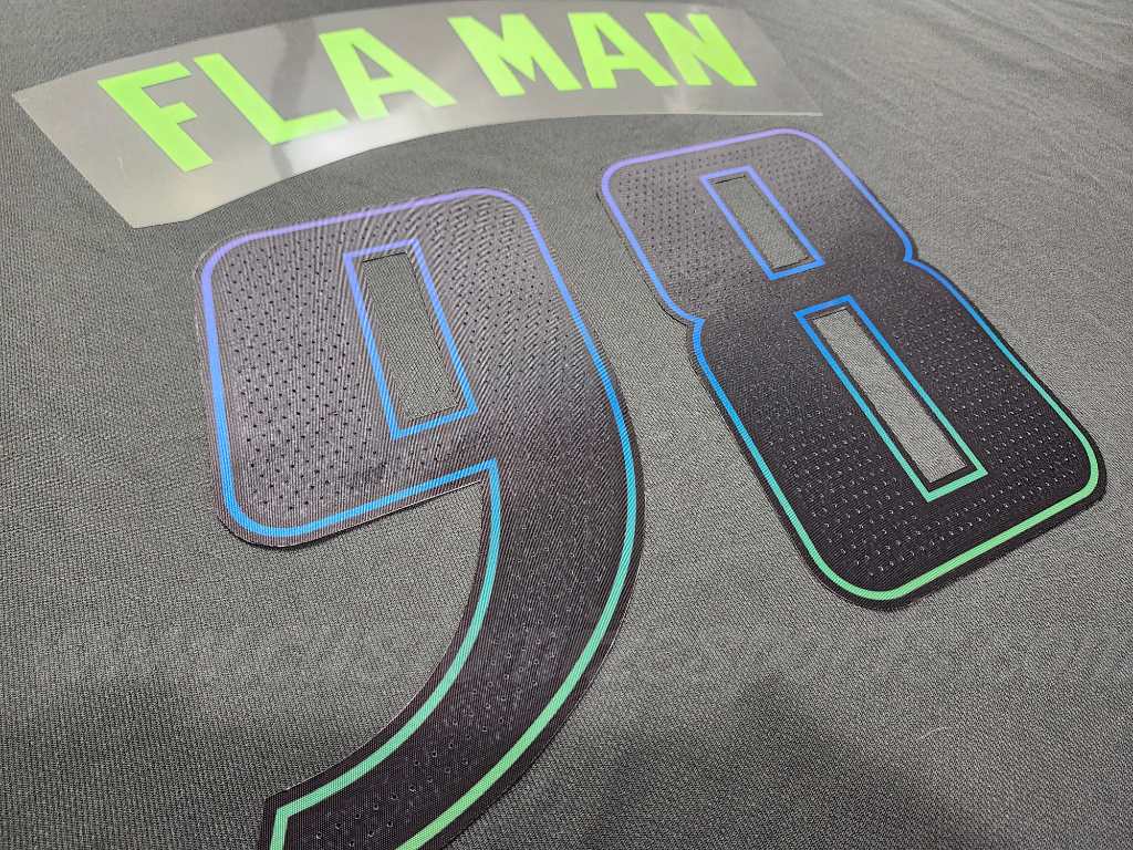 Baseball Tampa Bay Rays Customized Number Kit for 2024 City Connect Jersey - Image 5