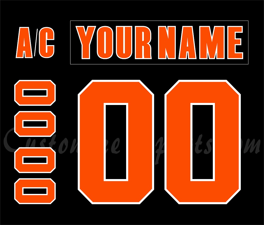 El Paso Rhinos Customized Number Kit For 2019-Present Home Jersey