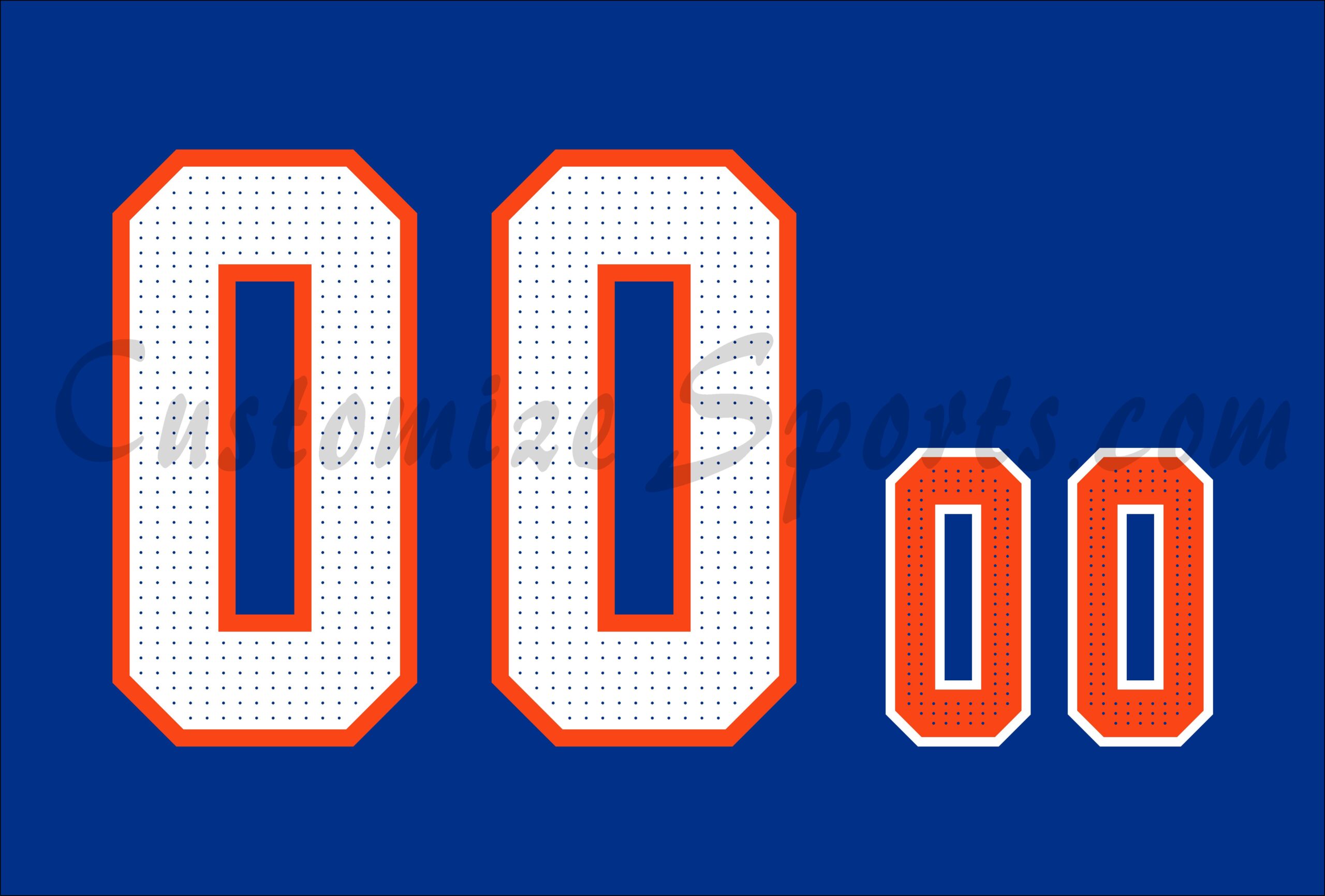 Florida Gators Customized Number Kit for 2024-Present Blue Baseball Jersey